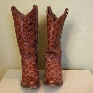 Women's Nocona Leather Boots "Hero" Collection 7.5B
